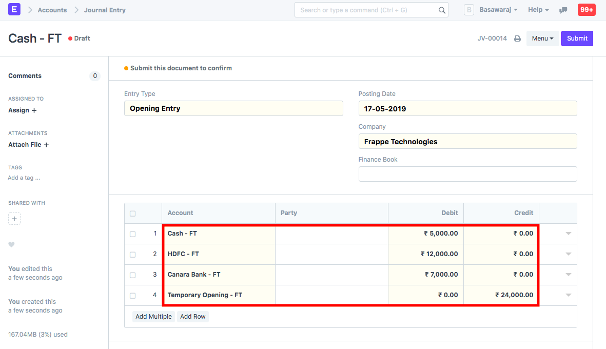 Stock Asset Ledger