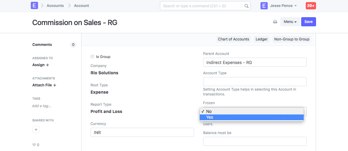 How To Freeze Accounting Ledger