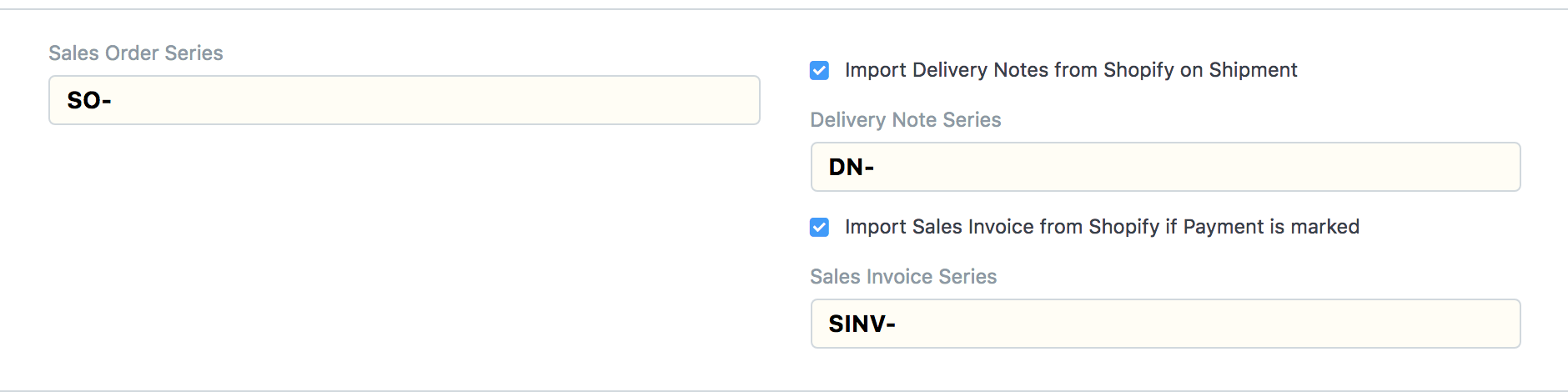 Sync Configure