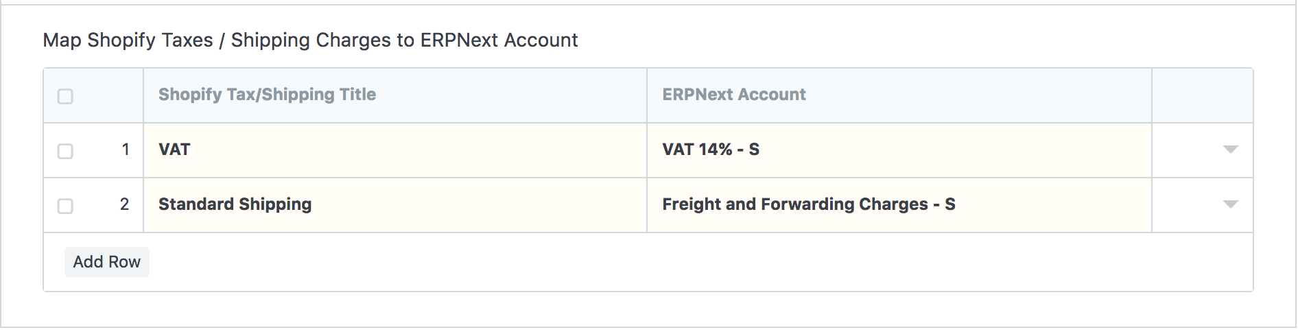 Taxes and Shipping Charges