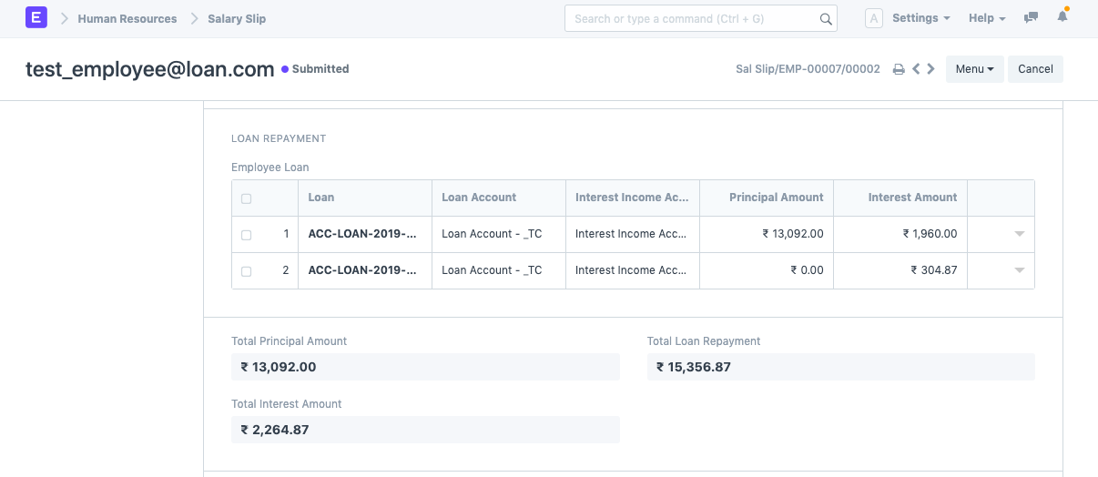 Salary Slip Loan