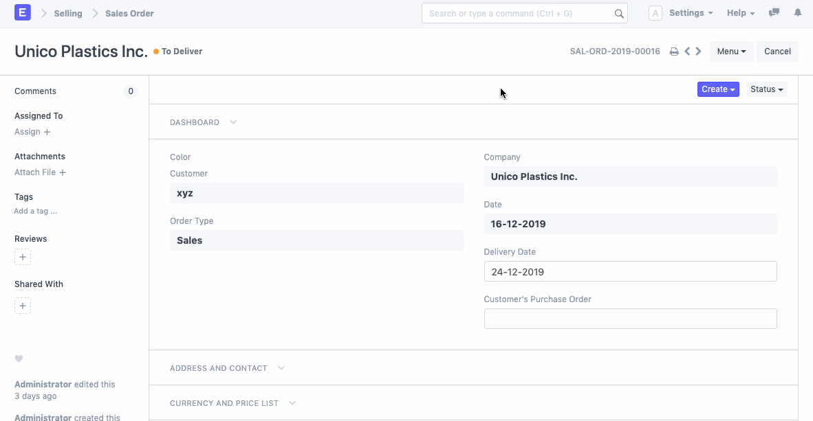 Attachment of Files